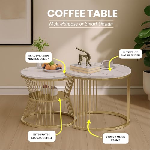 Callas Modern Nesting Coffee Table