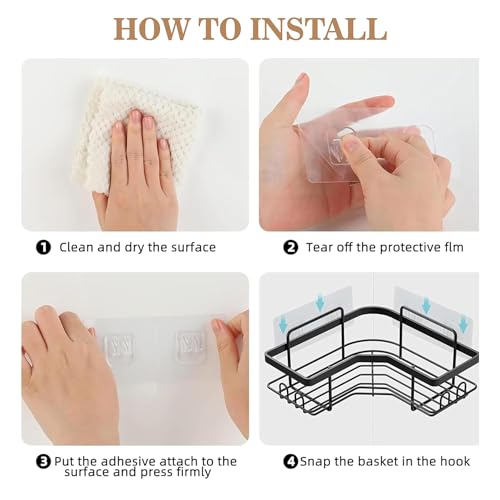 Sulfar Self Adhesive Corner Shelf