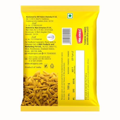 Nirapara Turmeric Powder for Incredible