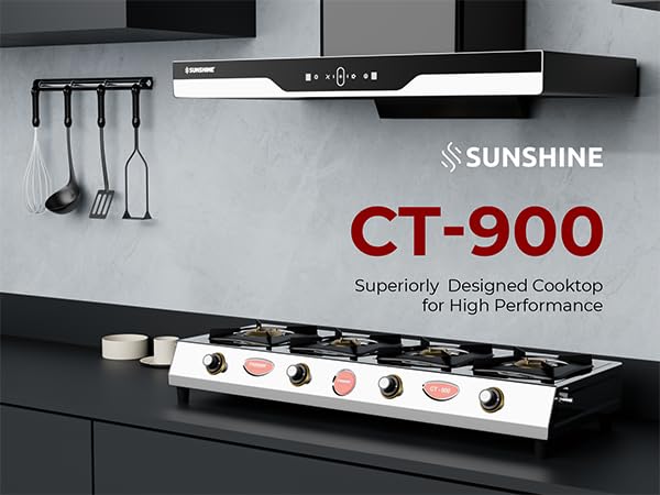 Sunshine CT900 WOC 4 Burner