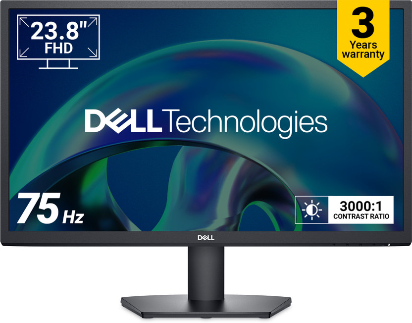 DELL 60.96 cm (24 inch) Full HD LED Backlit VA Panel with 16:9 As...more