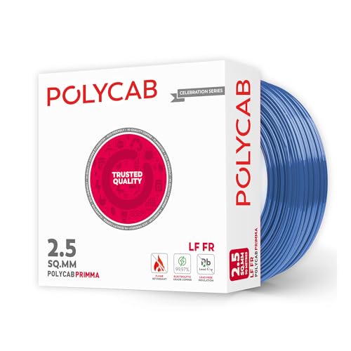 Polycab Primma 90m, 1sqmm. •Heat