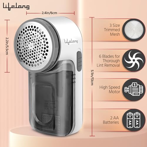 Lifelong 2-in-1 Lint Remover
