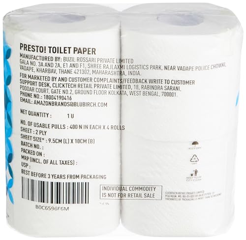 Presto! 2 Ply Toilet Tissue