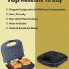 BAJAJ New SWX 400 (270110) Grill Sandwich Maker (Black) - Image 3