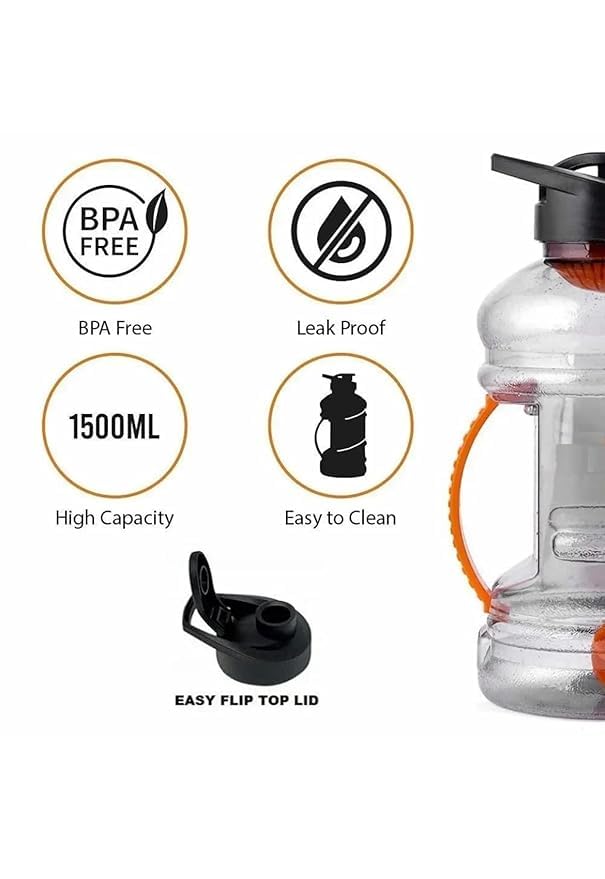Gallon Water Bottle 1.5 Litre