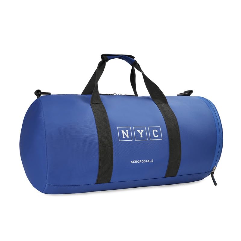 Aeropostale Dryden Unisex Polyester 32L Gymbag Duffel - Electric Blue - Image 2