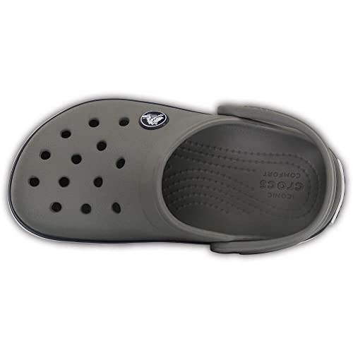 Crocs Unisex Kids Crocband Clog 207005-05H Smoke/Navy C4 - Image 5