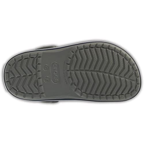 Crocs Unisex Kids Crocband Clog 207005-05H Smoke/Navy C4 - Image 6