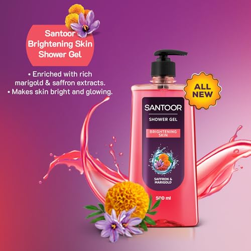 Santoor Brightening Shower Gel