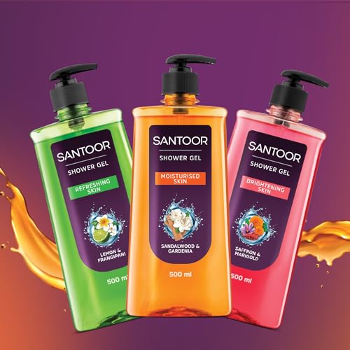 Santoor Brightening Shower Gel