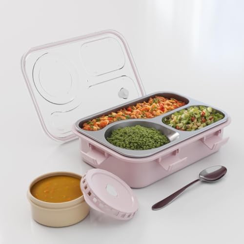 Clazkit Lunch Box 3 Compartment