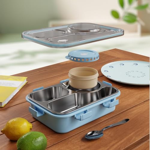 Clazkit Lunch Box 3 Compartment