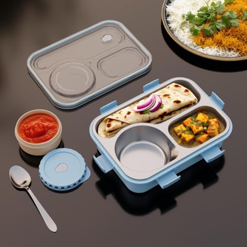 Clazkit Lunch Box 3 Compartment