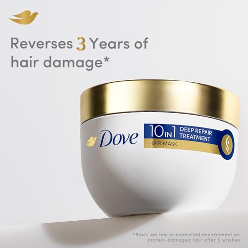 Dove Deep Repair Treatment Hair Mask For Damaged Hair With Bio Protein Care Sulphate & Paraben Free 120 ML - Image 6
