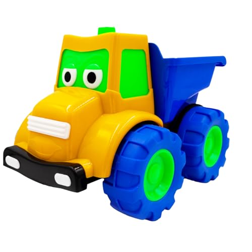 ToyBharat Mr Dumper Friction Toy Truck – Realistic Multicolour Construction Vehicle for Kids 1–6 Years, Safe & Durable