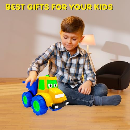 ToyBharat Mr Dumper Friction Toy Truck – Realistic Multicolour Construction Vehicle for Kids 1–6 Years, Safe & Durable - Image 7