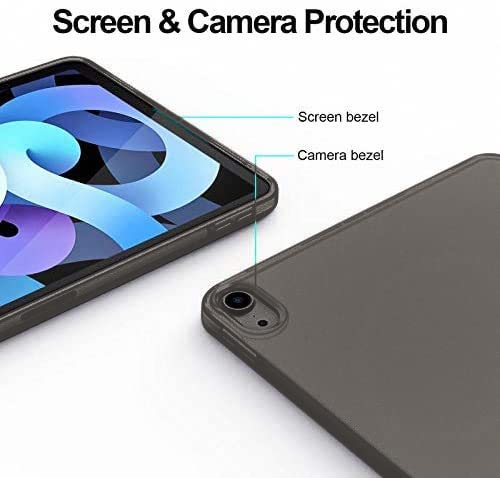 MOCA TPU Back Case Cover for iPad Air 11 M2 2024 / iPad Air 5th 4th Generation iPad 10.9 inch [Pencil Charging] Slim Clear TPU Protective Shell - Image 2