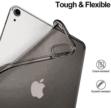 MOCA TPU Back Case Cover for iPad Air 11 M2 2024 / iPad Air 5th 4th Generation iPad 10.9 inch [Pencil Charging] Slim Clear TPU Protective Shell - Image 5