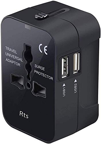 rts USB Universal Travel Adapter