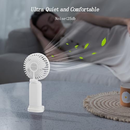 GOCKERA Portable Fan, 4200mAh Battery