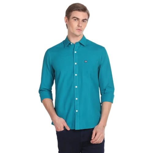 Arrow Sports Solid Cotton Casual Shirt_ASFKOSH2010_42 Grey