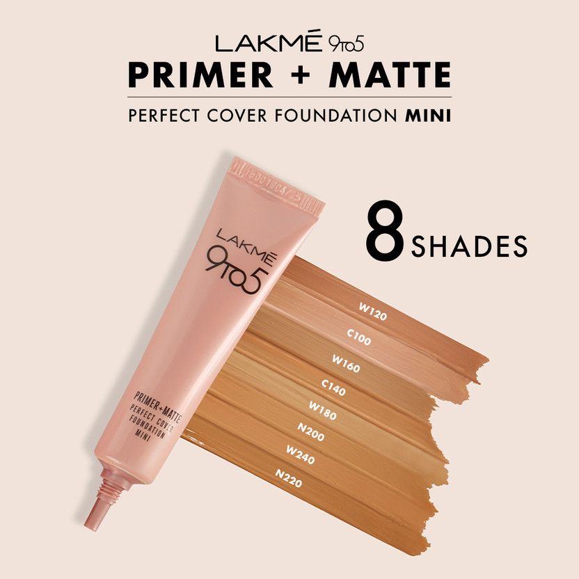 Lakmé 9-5 P+M FDN Foundation (Neutral Nude, 15 ml) - Image 8