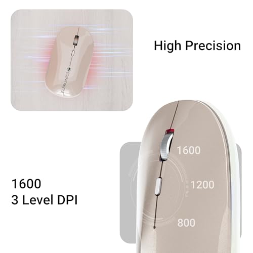 ZEBRONICS Poise Rechargeable Wireless Mouse