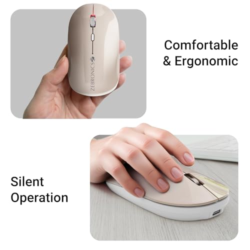 ZEBRONICS Poise Rechargeable Wireless Mouse