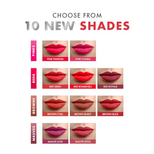 LAKMÉ Cushion Matte lip MauveSpice - Image 6