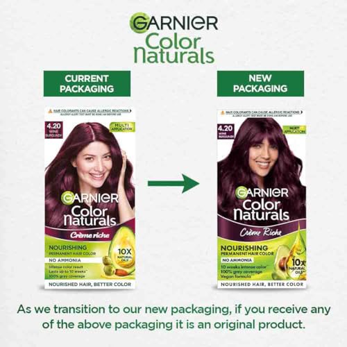 Garnier, Hair Colouring Creme, Long-lasting