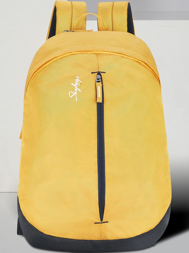 SKYBAGS Small 17 L Backpack Lit 17L Daypack Grey (Green, Yellow) - Image 10