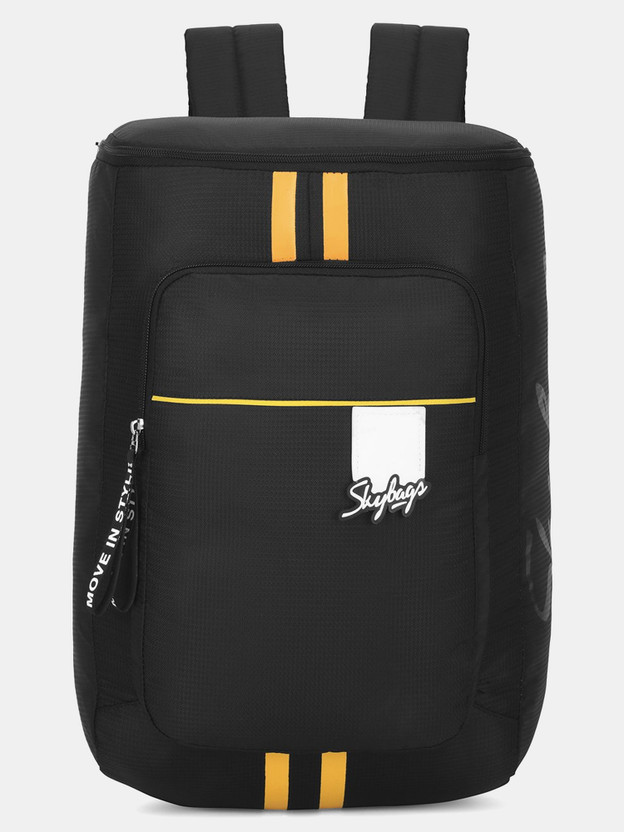 SKYBAGS Small 18 L Laptop Backpack TRIBE PRO 02 BACKPACK BLACK (B...more