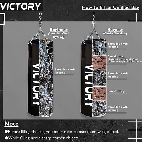 VICTORY Punching Bag, Heavy Synthetic