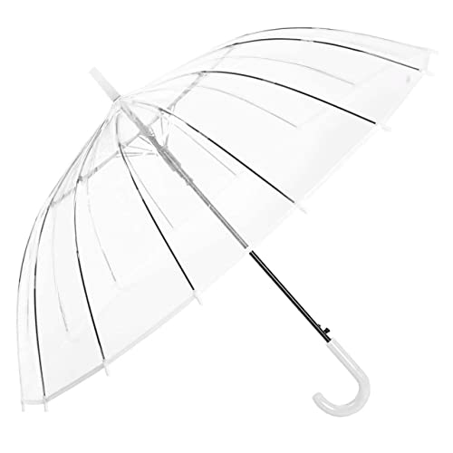 Transparent Umbrella | Durable Wind-Resistant