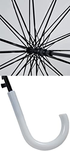 Transparent Umbrella | Durable Wind-Resistant