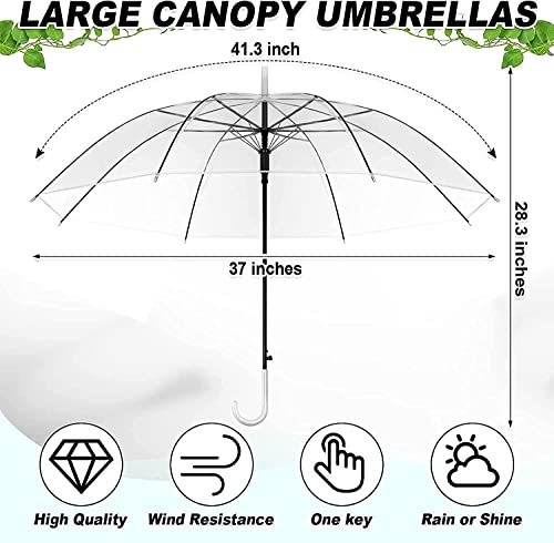 Transparent Umbrella | Durable Wind-Resistant