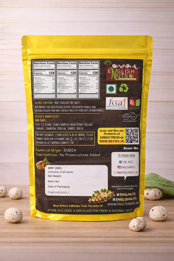 ENGLISH NUTS 1 Kg Makhana