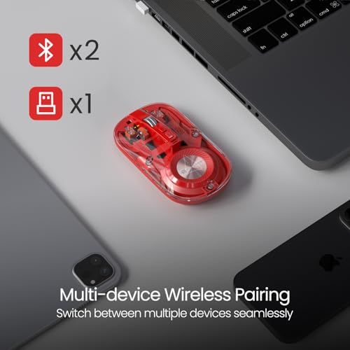 Portronics Toad 8 Transparent Wireless