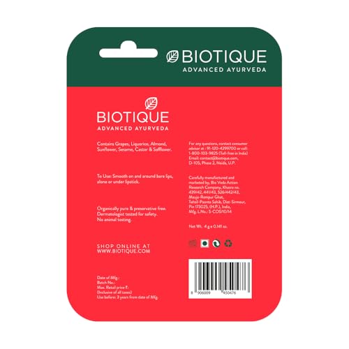 Biotique Fruit Whitening/Brightening Lip Balm