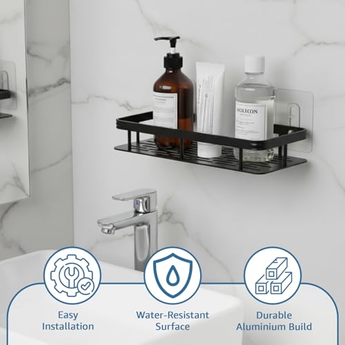 Amazon Basics Self-Adhesive Aluminium Bathroom