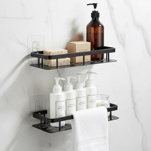 Amazon Basics Self-Adhesive Aluminium Bathroom