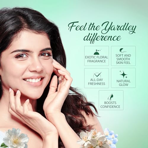 Yardley London Imperial Jasmine Perfumed Talc for Women, 250g - Image 7