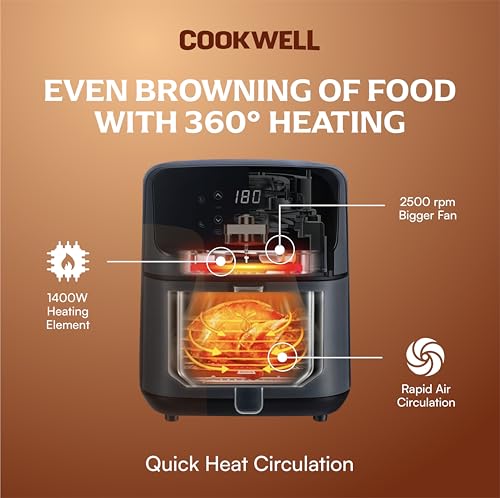 Cookwell Air Fryer - 5L