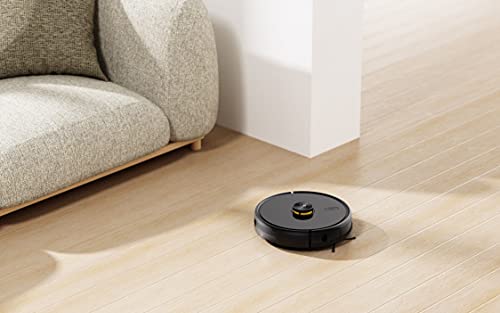 realme Techlife Robot 2 In 1 Vaccum Cleaner With Mopping, 3000 Pa Powerful Suction, 5200 Mah Battery, 300+ Minutes With Advanced Lidar Navigation Technology , Compatible With: Wifi/APP/Alexa, Black - Image 3