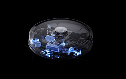 realme Techlife Robot 2 In 1 Vaccum Cleaner With Mopping, 3000 Pa Powerful Suction, 5200 Mah Battery, 300+ Minutes With Advanced Lidar Navigation Technology , Compatible With: Wifi/APP/Alexa, Black - Image 5