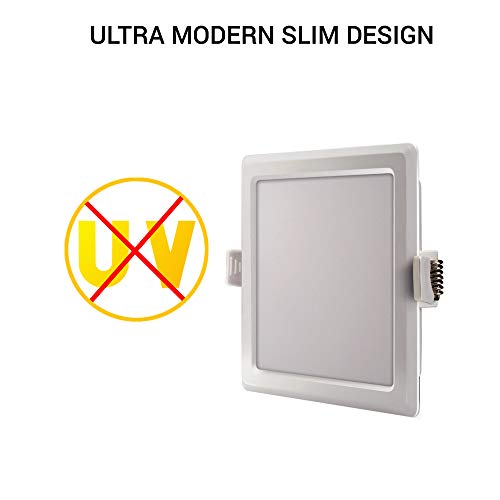 SYSKA (RDL-S-12W 3000K Yellow, Cool Day Light, Polycarbonate Led Slim Downlight - Image 5