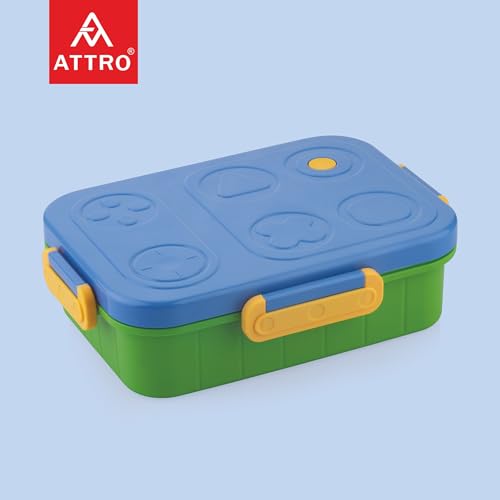 ATTRO TicTac Plastic Lunch Box