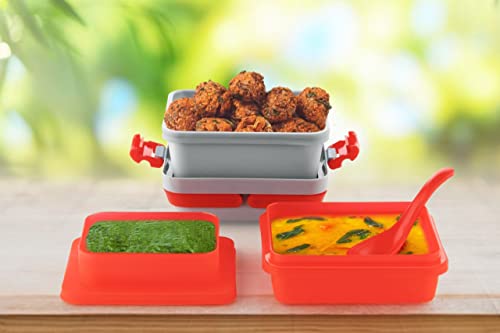 Tosaa Plastic Dieting Airtight Lunch/Tiffin