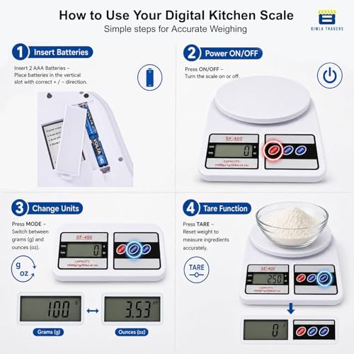 Btag SF-400 Digital Kitchen Weighing